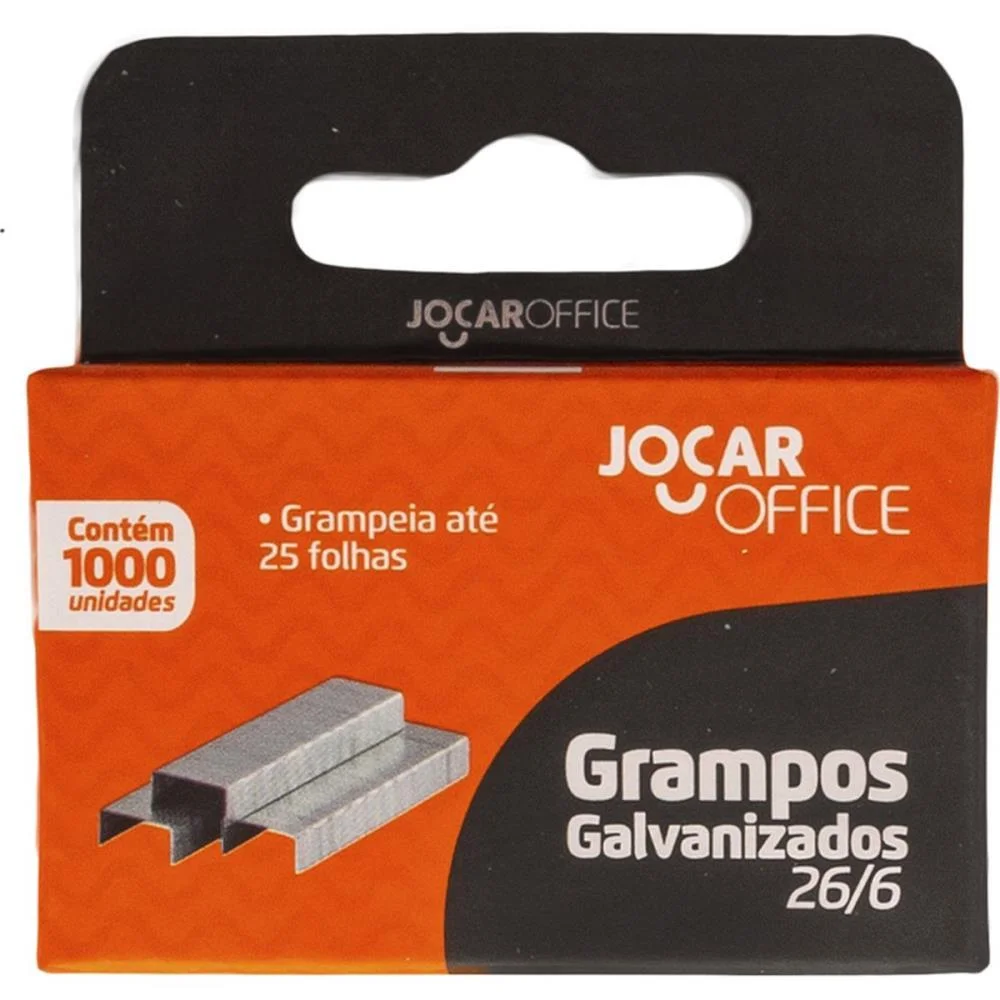 Grampo Para Grampeador 26/6 Galvanizado 5000 Grampos Leonora (Caixa) - imagem 3
