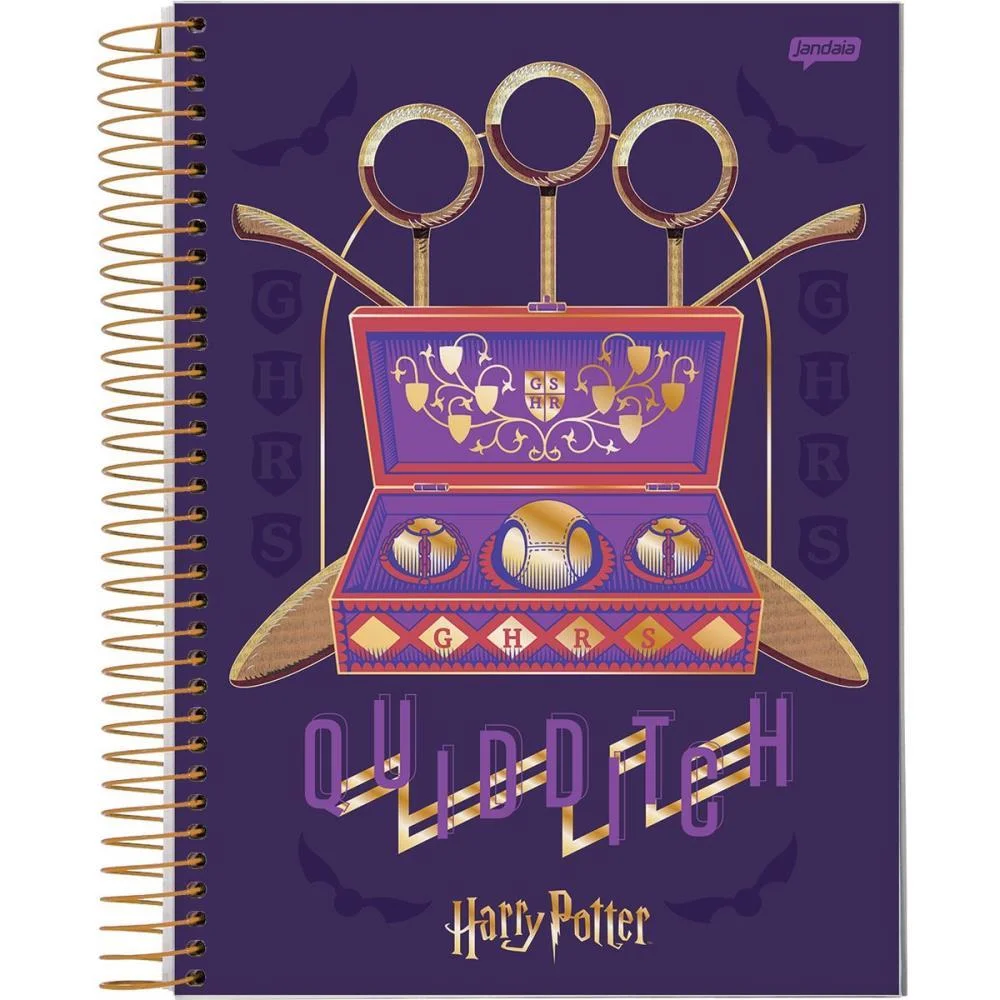Caderno 01X1 Capa Dura Harry Potter 96Fls. I.a Jandaia (Pct.c/04) - imagem 9