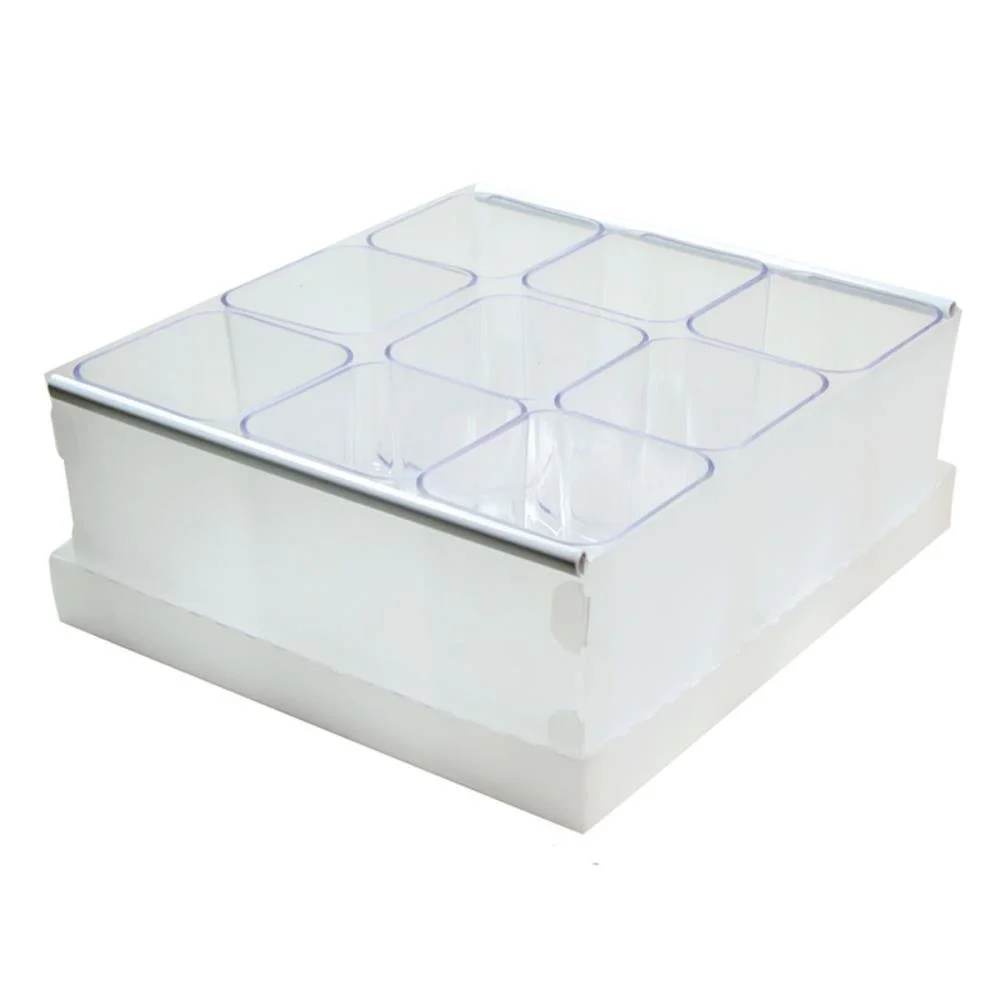 Caixa Organizadora C/09 Divisorias Cristal Dello - imagem 4