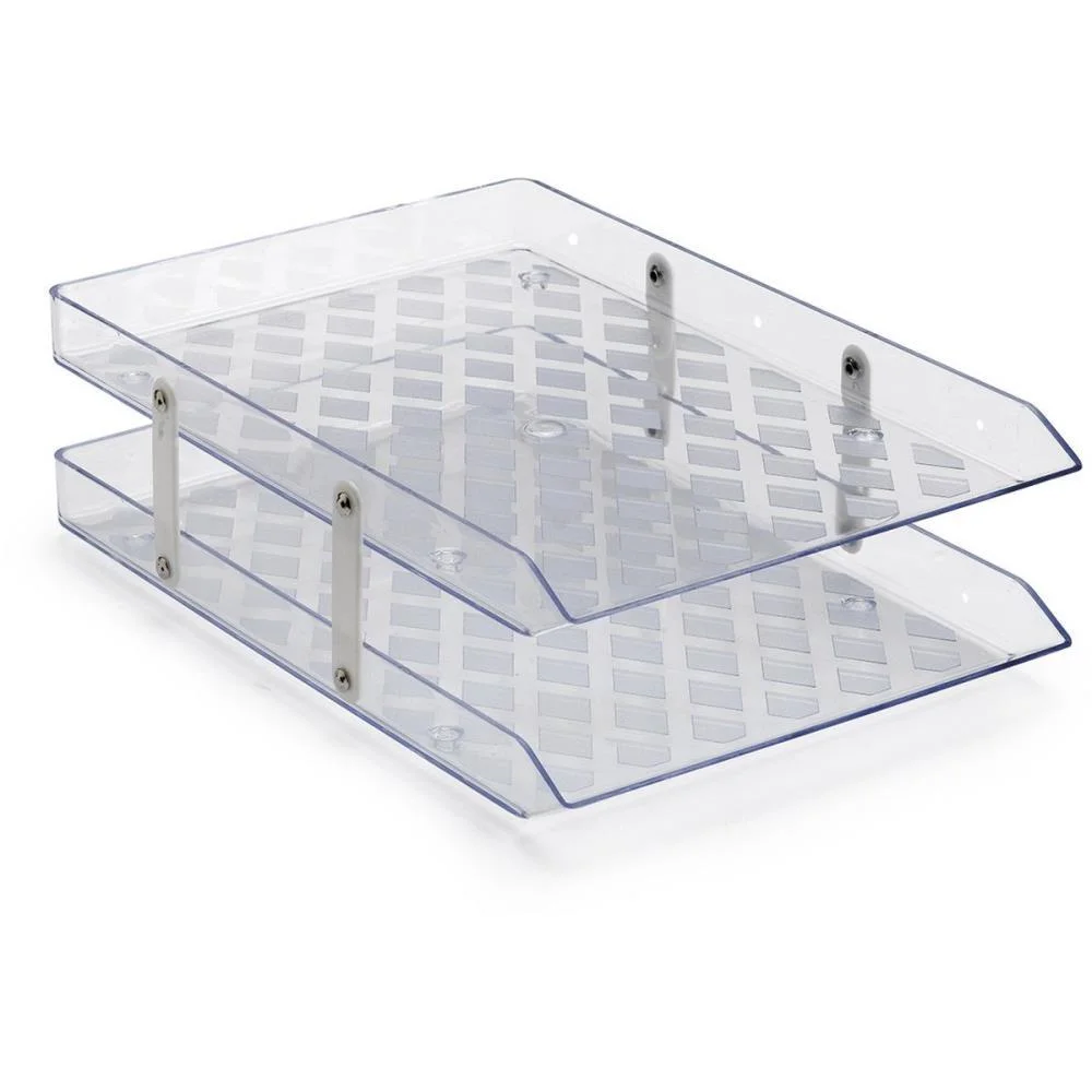 Caixa Correspondencia Dupla Fixa Cristal Maxcril - imagem 2