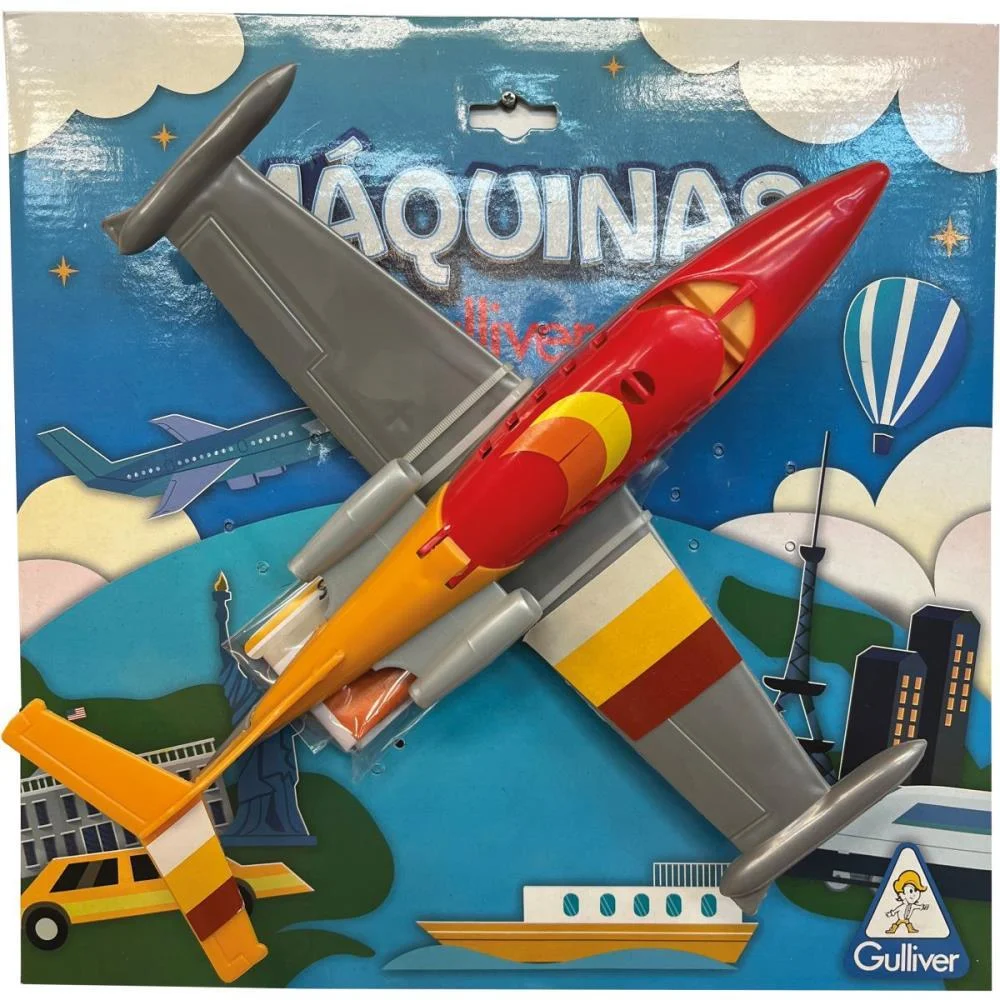 Avião A Jato Maquinas Gulliver - imagem 3