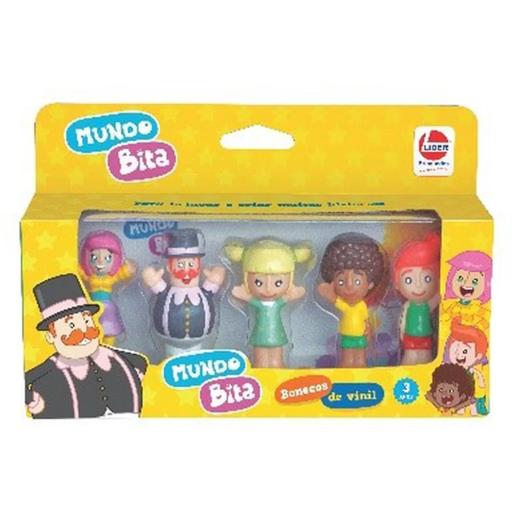 Fantoche Turma Mundo Bita Dedoches Lider - imagem 3