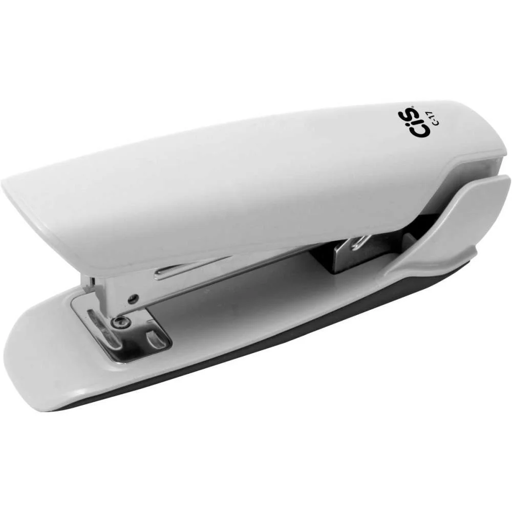 Grampeador Plastico Cis C-17 P/20Fls Branco Sertic - imagem 3