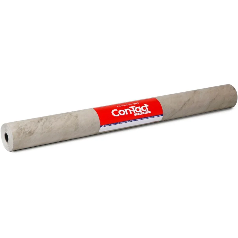 Contact Decorado 45Cmx10M Marmore Travertino Brilho Contact (Rolo) - imagem 2