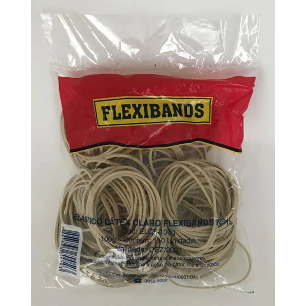 Elastico Flexibands Latex 100G N.18 Fulgor (Pacote) - imagem 3