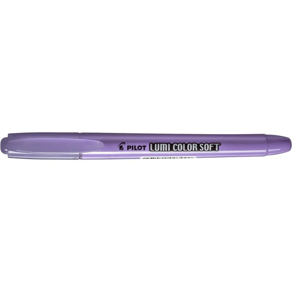 Caneta Marca Texto Lumicolor Soft Violeta Pastel Pilot (Cx.c/12) - imagem 2