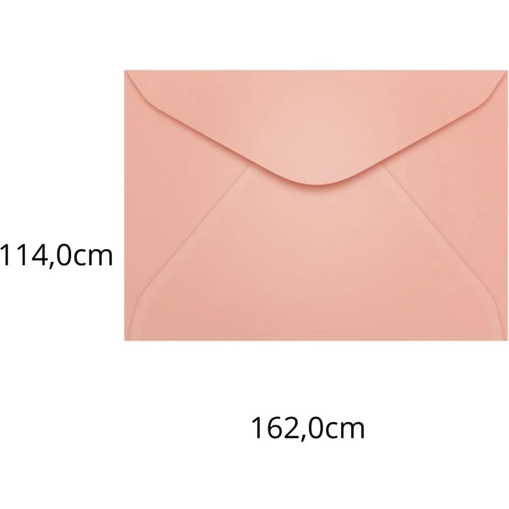 Envelope Colorido Carta 114X162 Rosa Claro Fidji 80G Scrity C/ 100 Unidades - imagem 2