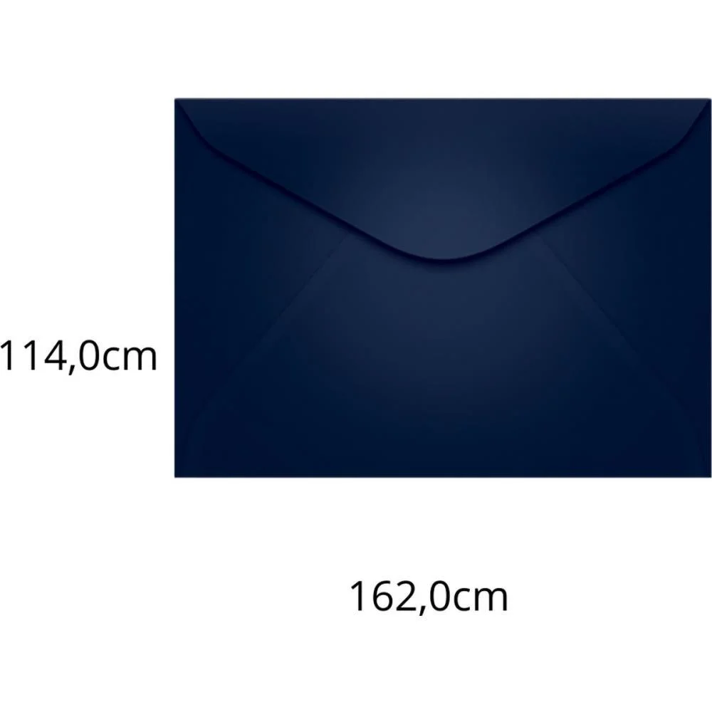 Envelope Colorido Carta 114X162 Az.marinho P.segur 80G Scrity C/ 100 Unidades - imagem 3