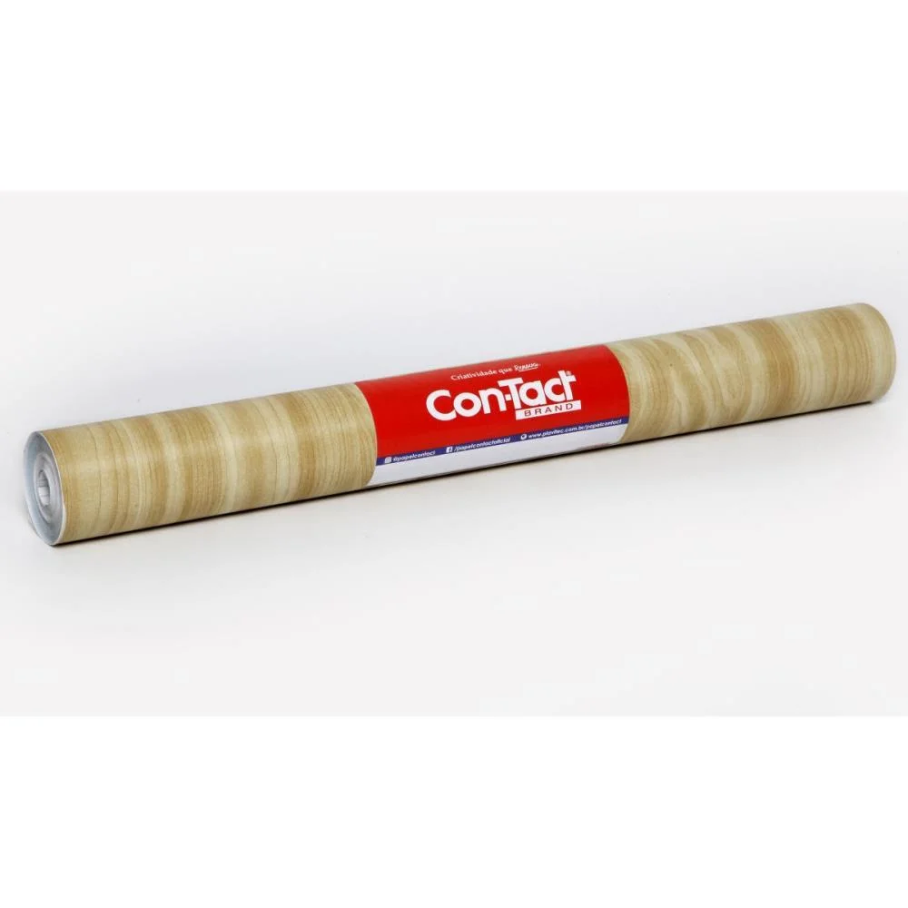 Contact Decorado 45Cmx10M Madeira Angico Contact (Rolo) - imagem 2
