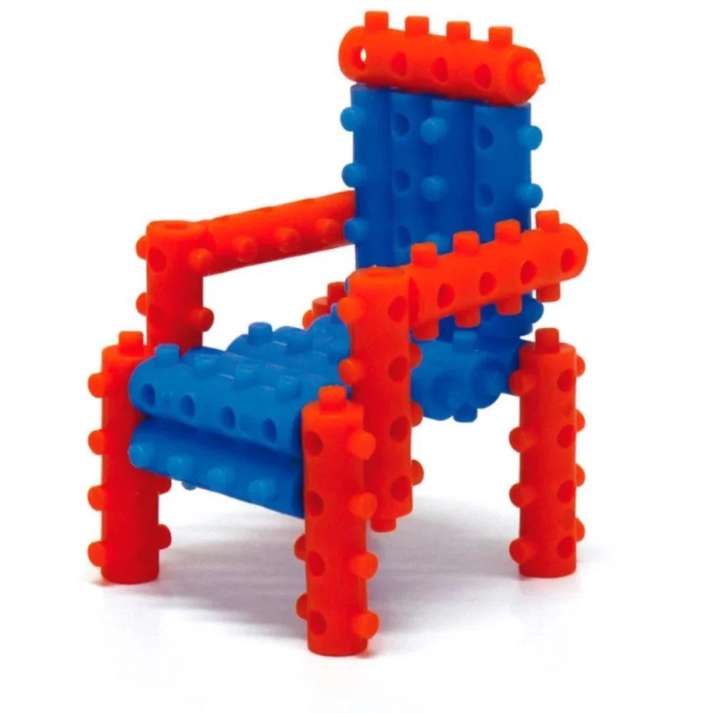 Brinquedo Para Montar Pinos Magicos 30 Pecas Elka - imagem 3