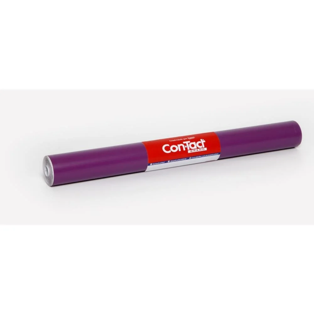 Contact Liso 45Cmx10M Opaco Roxo Contact (Rolo) - imagem 3
