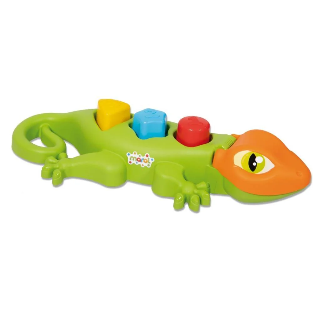 Brinquedo Educativo Lagartixa Didatica C/Blocos Maral - imagem 2