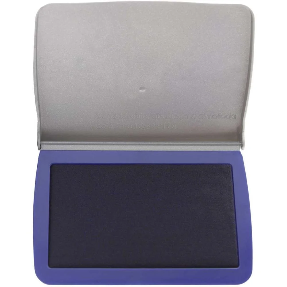 Almofada Carimbo N.3 Azul C/ Tampa Plastica Pilot - imagem 3