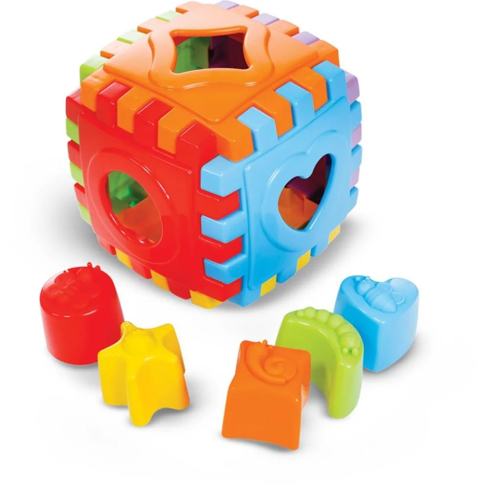 Brinquedo Educativo Baby Cube C/Blocos Maral - imagem 2