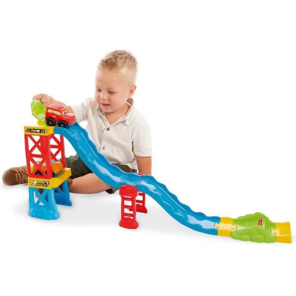 Pista Ramp Racer 28Pcs C/2 Carrinhos Maral - imagem 2