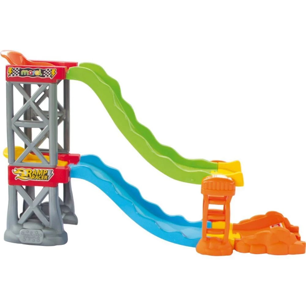 Pista Ramp Racer 28Pcs C/2 Carrinhos Maral - imagem 3