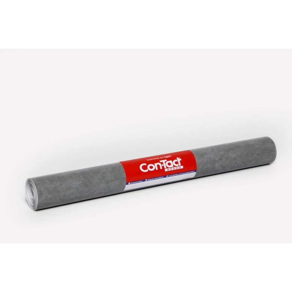 Contact Decorado 45Cmx10M Cimento Queimado Contact (Rolo) - imagem 3