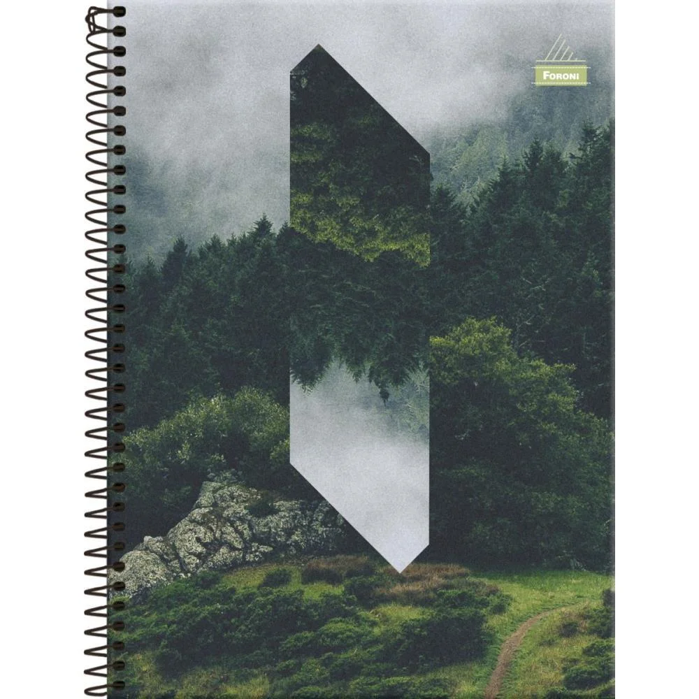 Caderno Espiral Pequeno Capa Dura 4 Elementos 80Fls. Foroni (Pct.c/05) - imagem 6