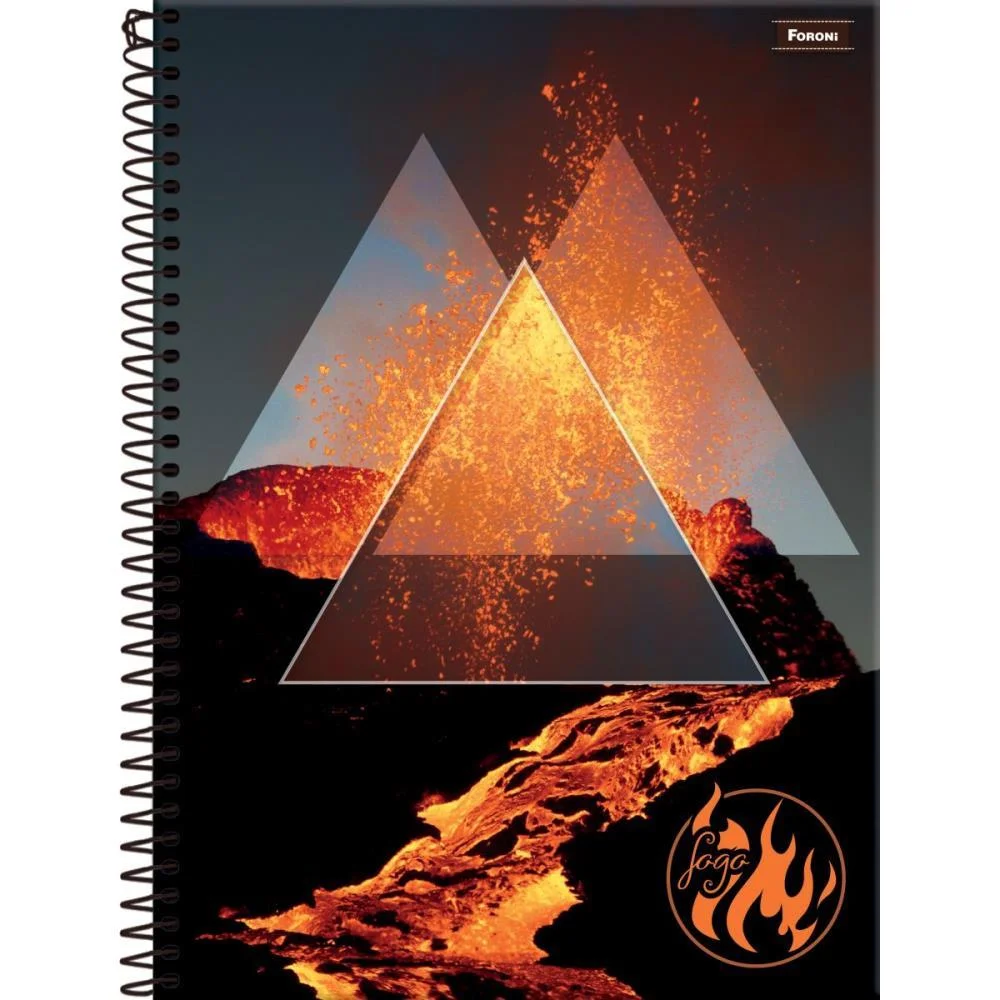Caderno Espiral Pequeno Capa Dura 4 Elementos 80Fls. Foroni (Pct.c/05) - imagem 7