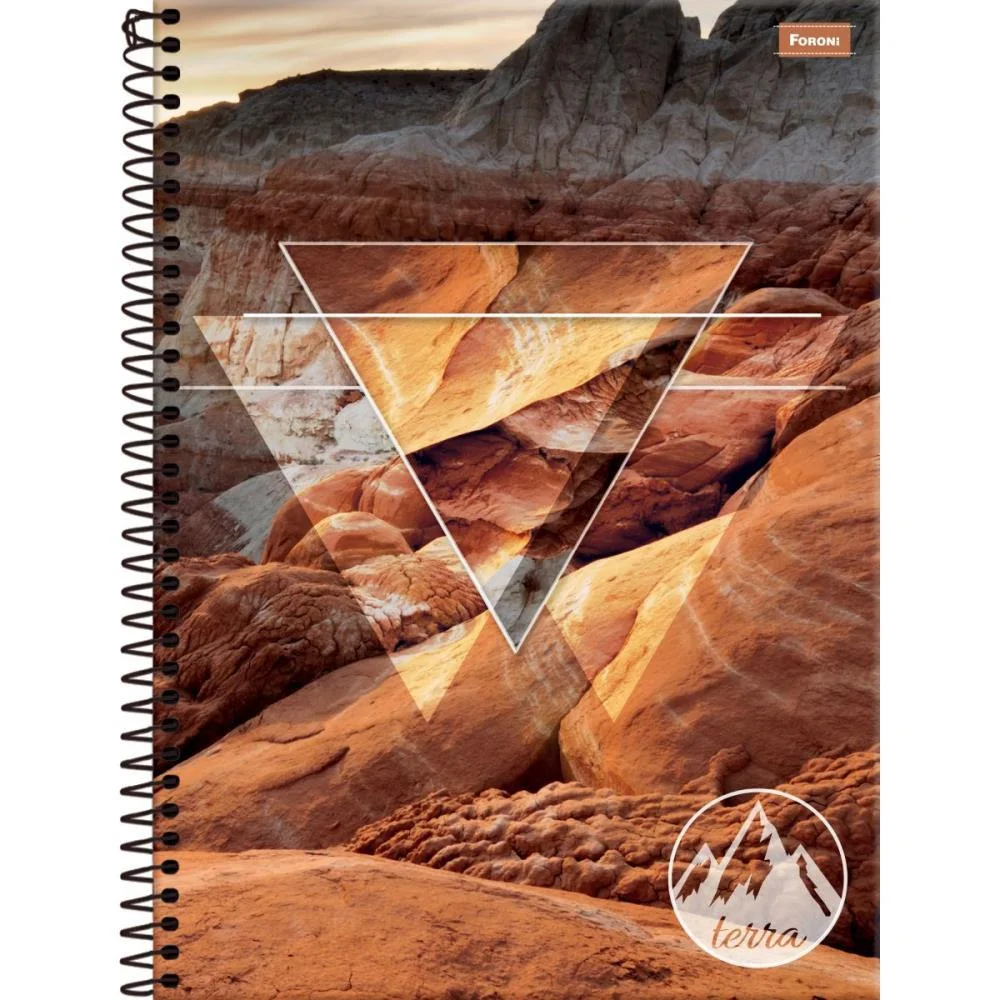 Caderno Espiral Pequeno Capa Dura 4 Elementos 80Fls. Foroni (Pct.c/05) - imagem 9