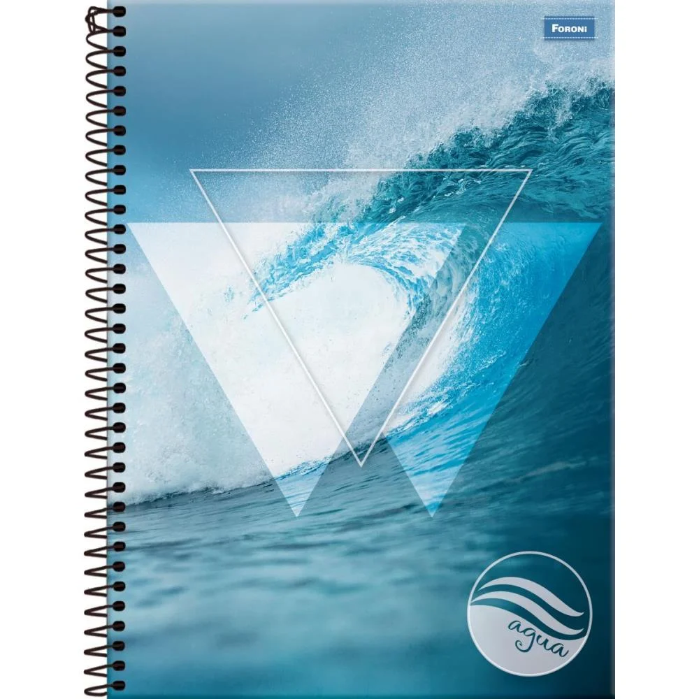 Caderno Espiral Pequeno Capa Dura 4 Elementos 80Fls. Foroni (Pct.c/05) - imagem 10