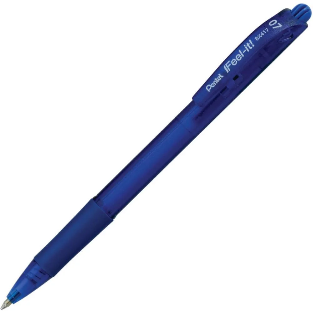 Caneta Esferografica Feel It 0,7Mm Azul Pentel (Cx.c/12) - imagem 2