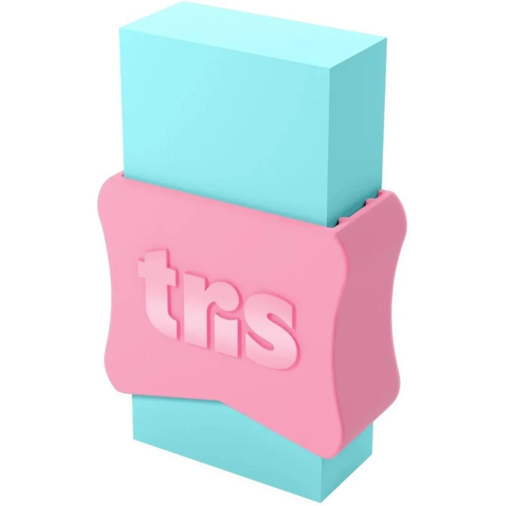 Borracha Colorida Tris School Pastel Sortidas Summit C/ 24 Unidades - imagem 5