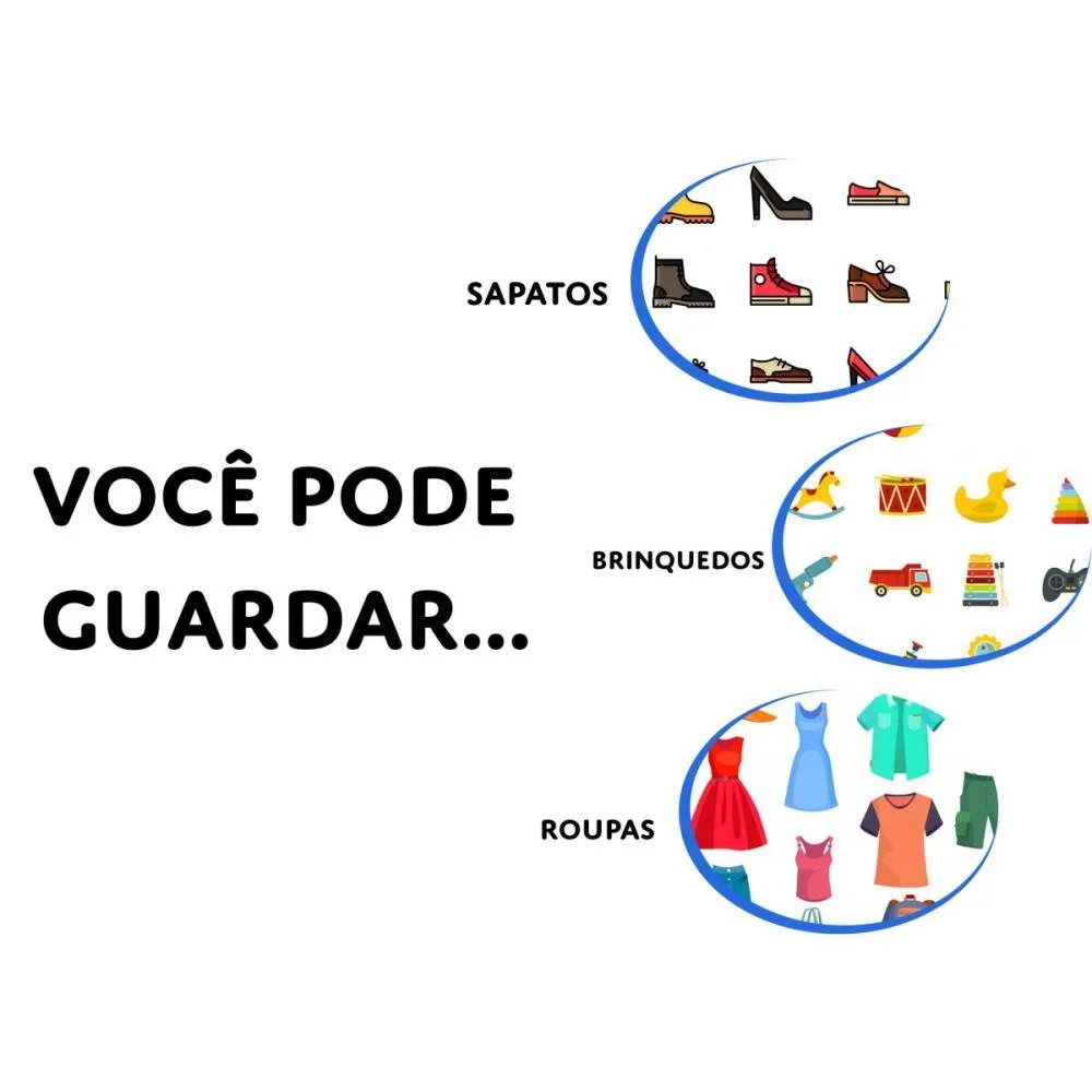 Caixa Organizadora The Best Box G 437X310X240 Azp Polibras - imagem 5