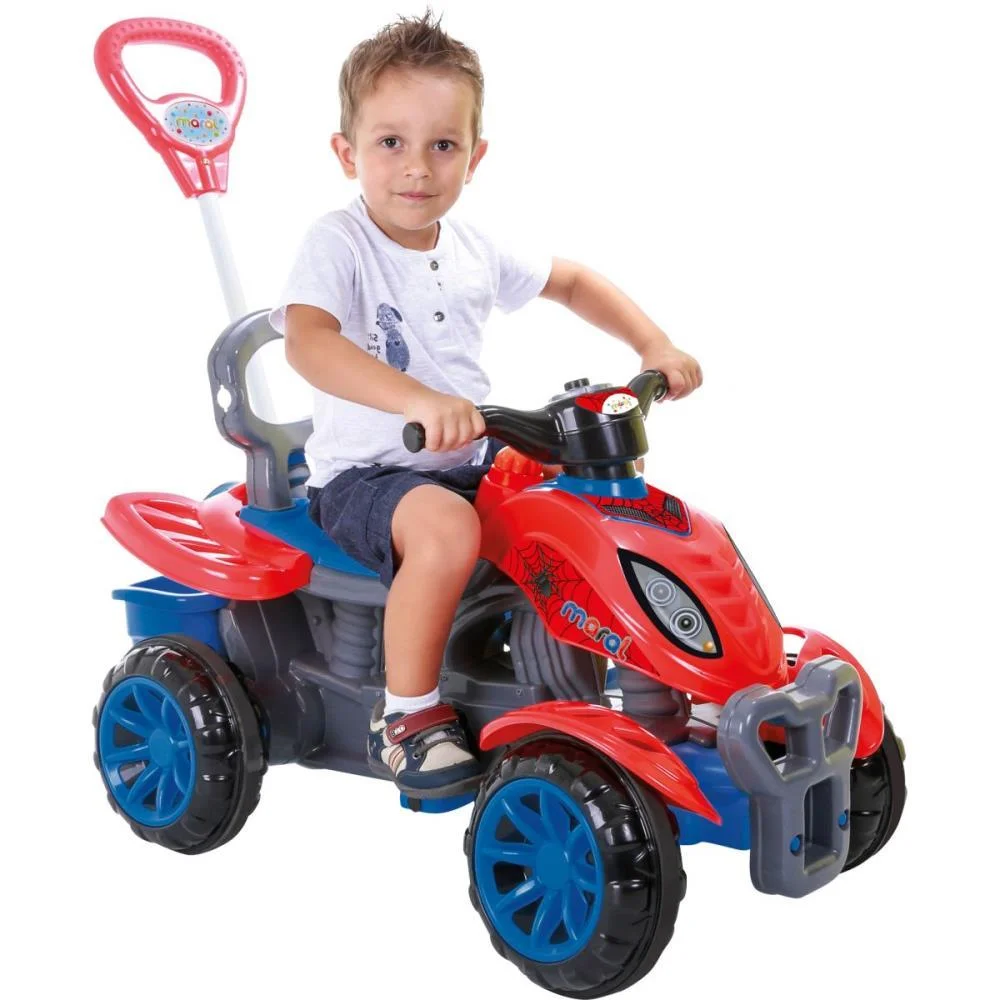 Veiculo Para Bebe Quadriciclo Spider C/Som 30Kg Maral - imagem 3