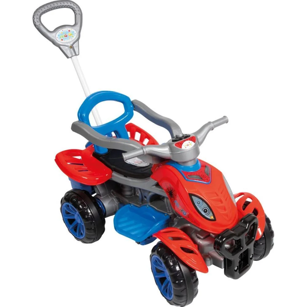 Veiculo Para Bebe Quadriciclo Spider C/Som 30Kg Maral - imagem 5