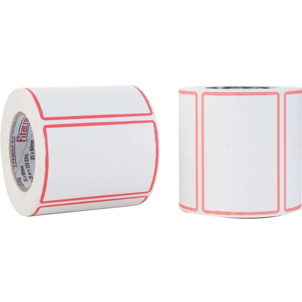 Etiqueta Para Preco F-08 85X60Mm 333 Etiquetas Fitacrel (Rolo) - imagem 2
