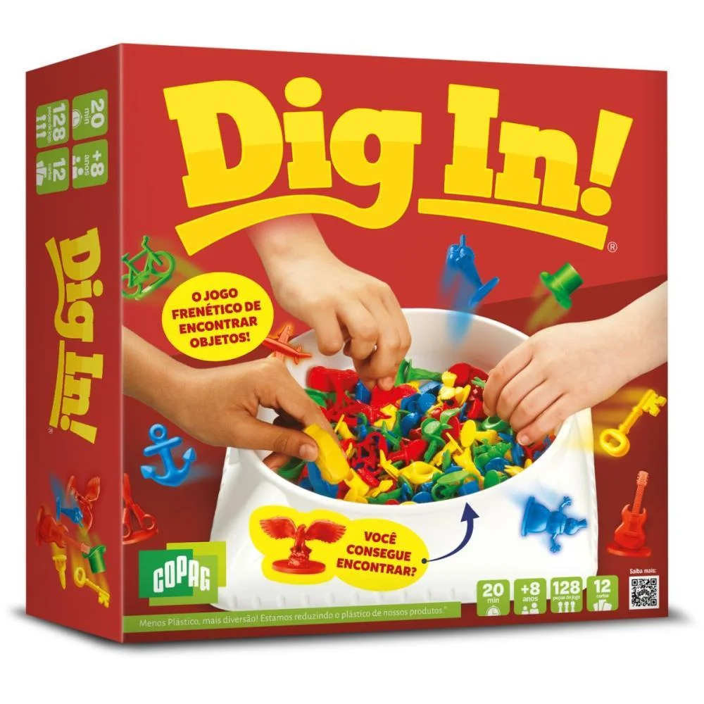 Jogo Diverso Dig-In Encontre Se For Capaz Copag - imagem 3