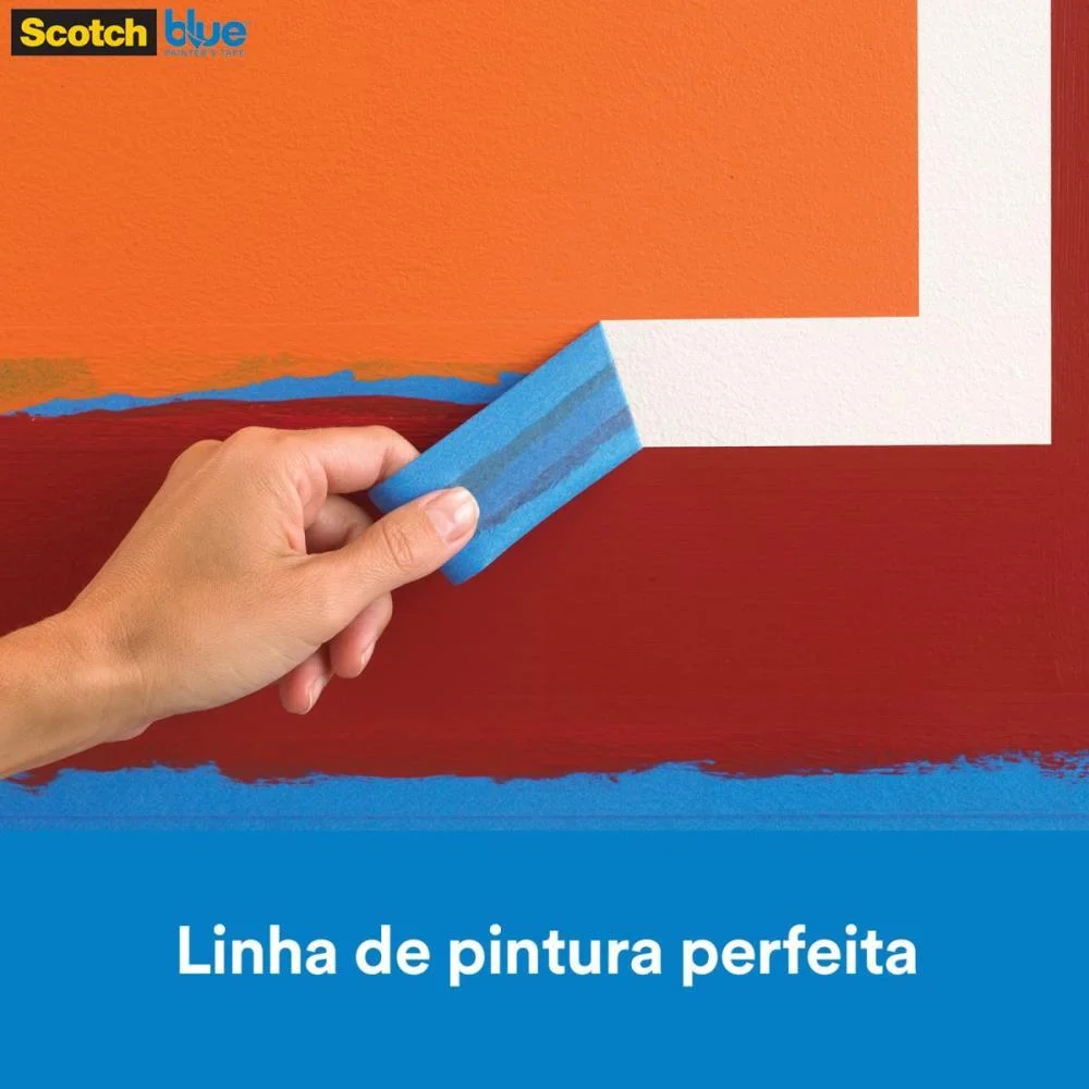 Fita Crepe Blue Tape 2090 24Mmx50Mts. 3M - imagem 4