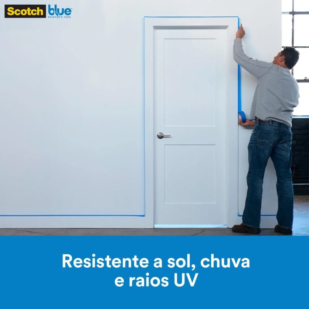 Fita Crepe Blue Tape 2090 24Mmx50Mts. 3M - imagem 7