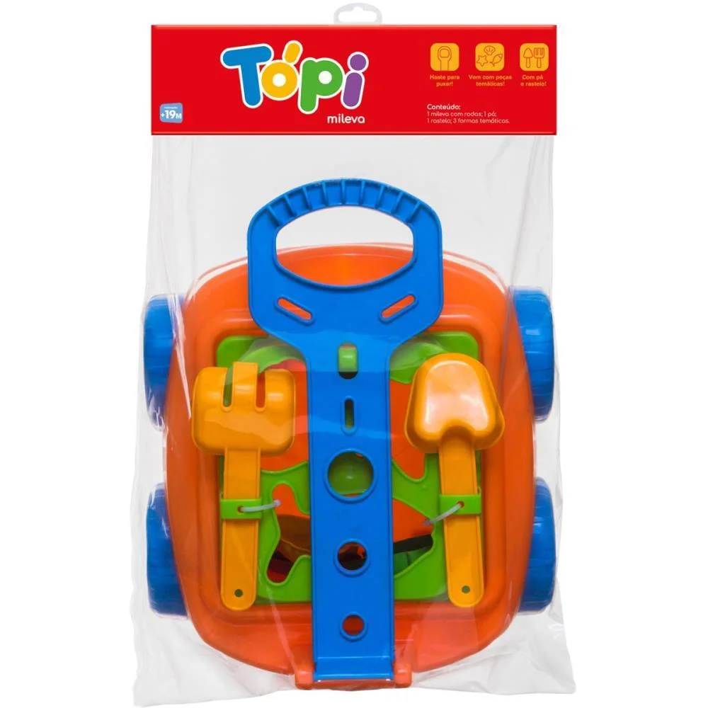 Brinquedo Educativo Mileva C/Acessorios Topi Cardoso Toys - imagem 3