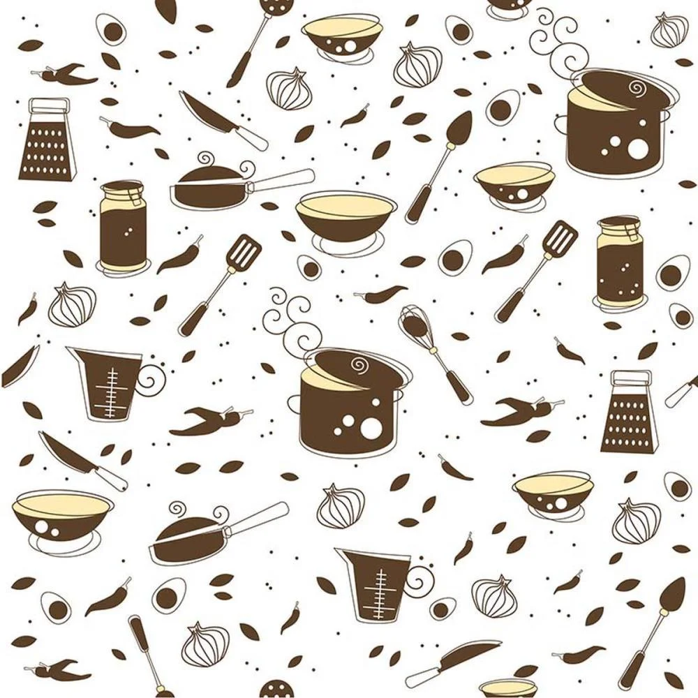 Contact Decorado 45Cmx10M Cantinho Gourmet Contact (Rolo) - imagem 5