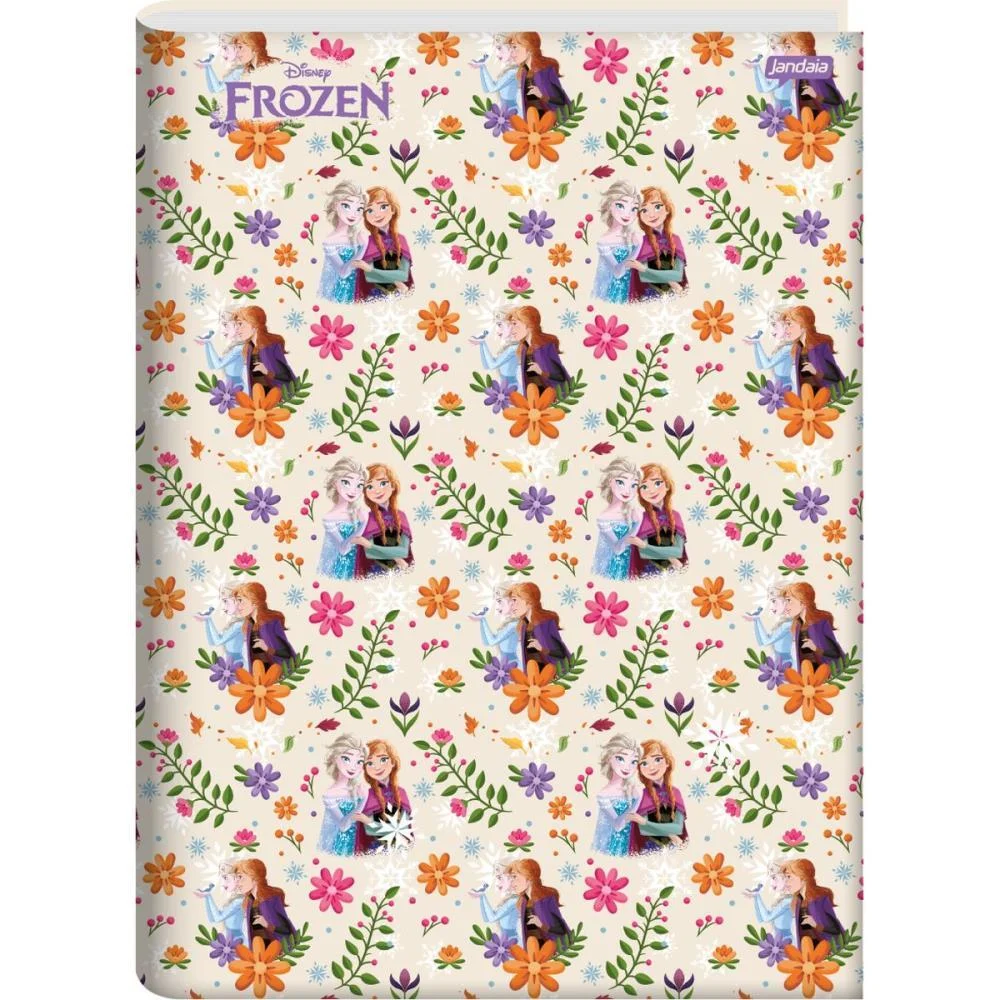 Caderno Brochurao Capa Dura Frozen 80Fls. Jandaia (Pct.c/05) - imagem 6