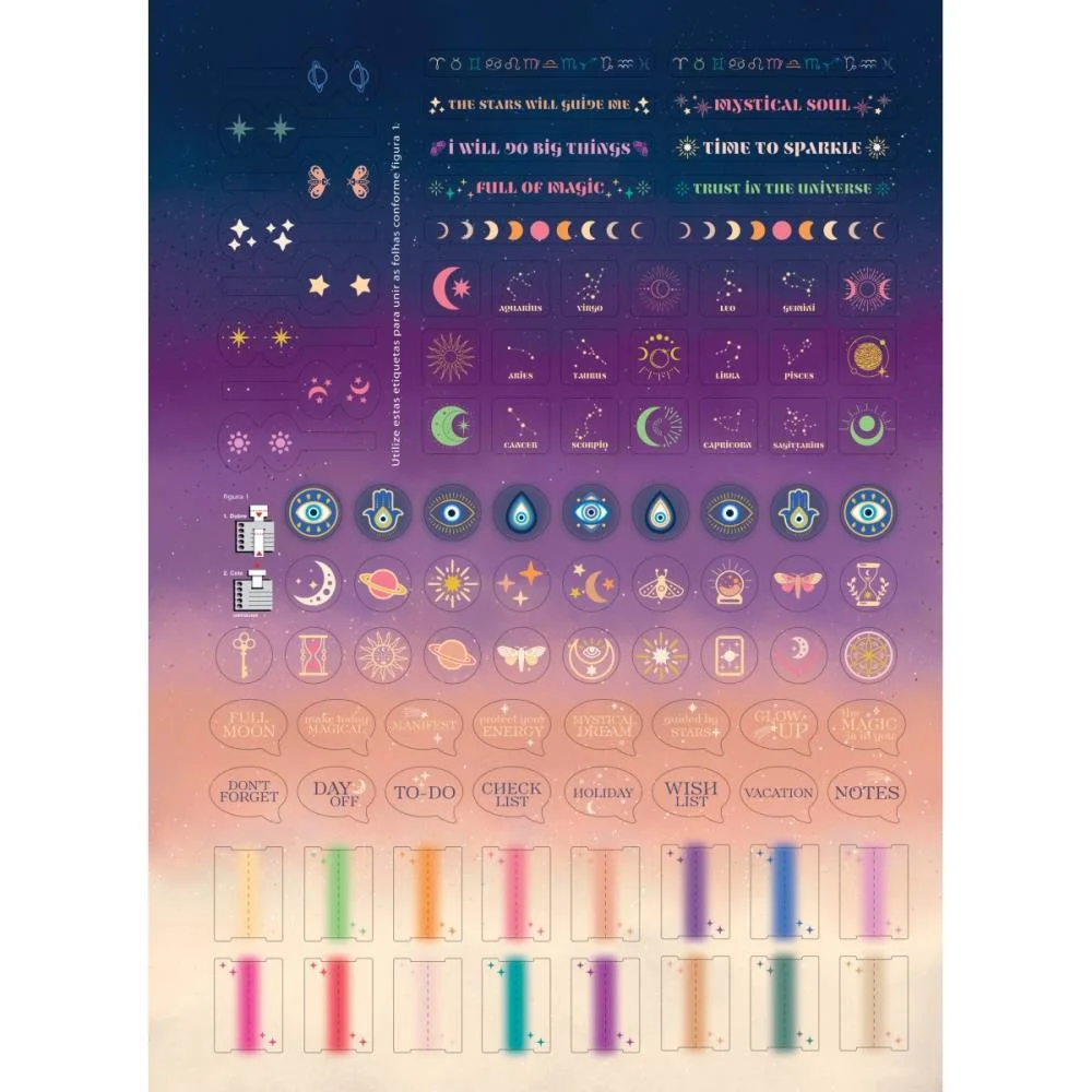 Caderno 10X1 Capa Dura Mystic 160Fls. I.a Jandaia (Pct.c/04) - imagem 10