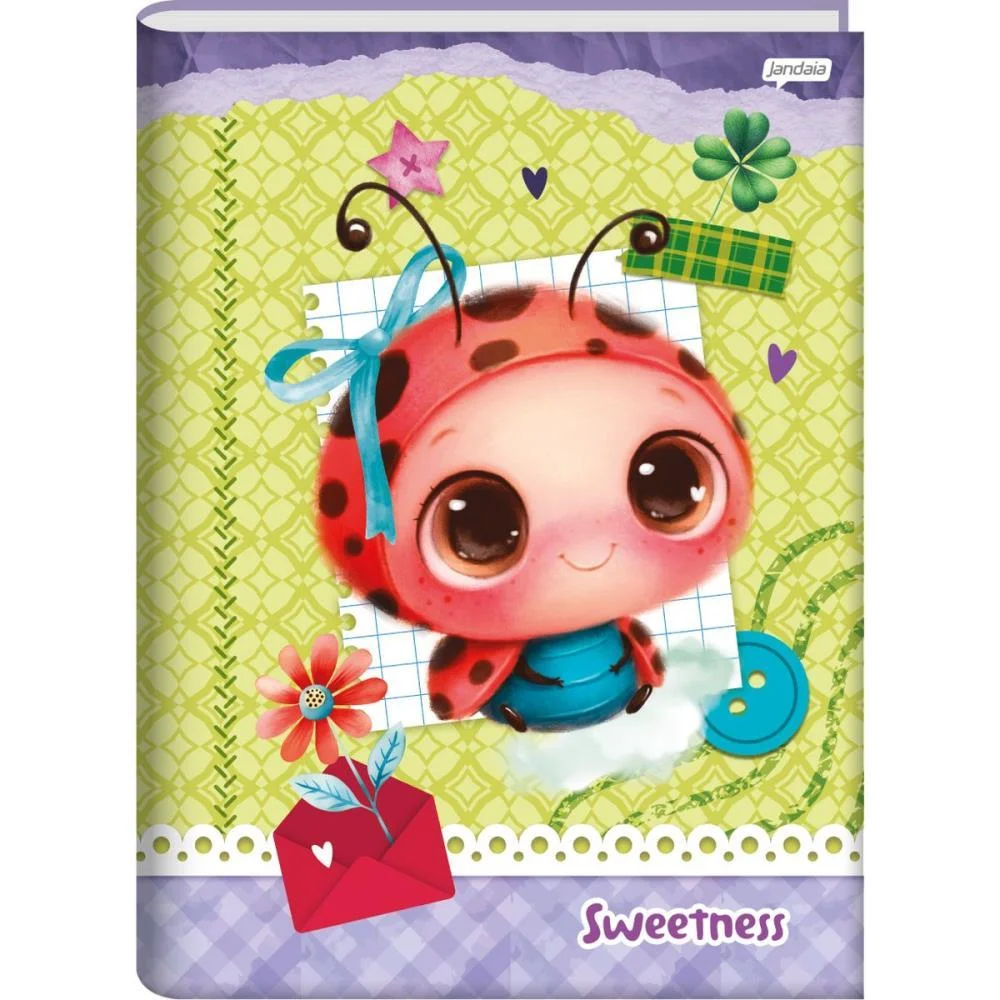 Caderno Brochurao Capa Dura Sweetness 80Fls. Jandaia (Pct.c/05) - imagem 7