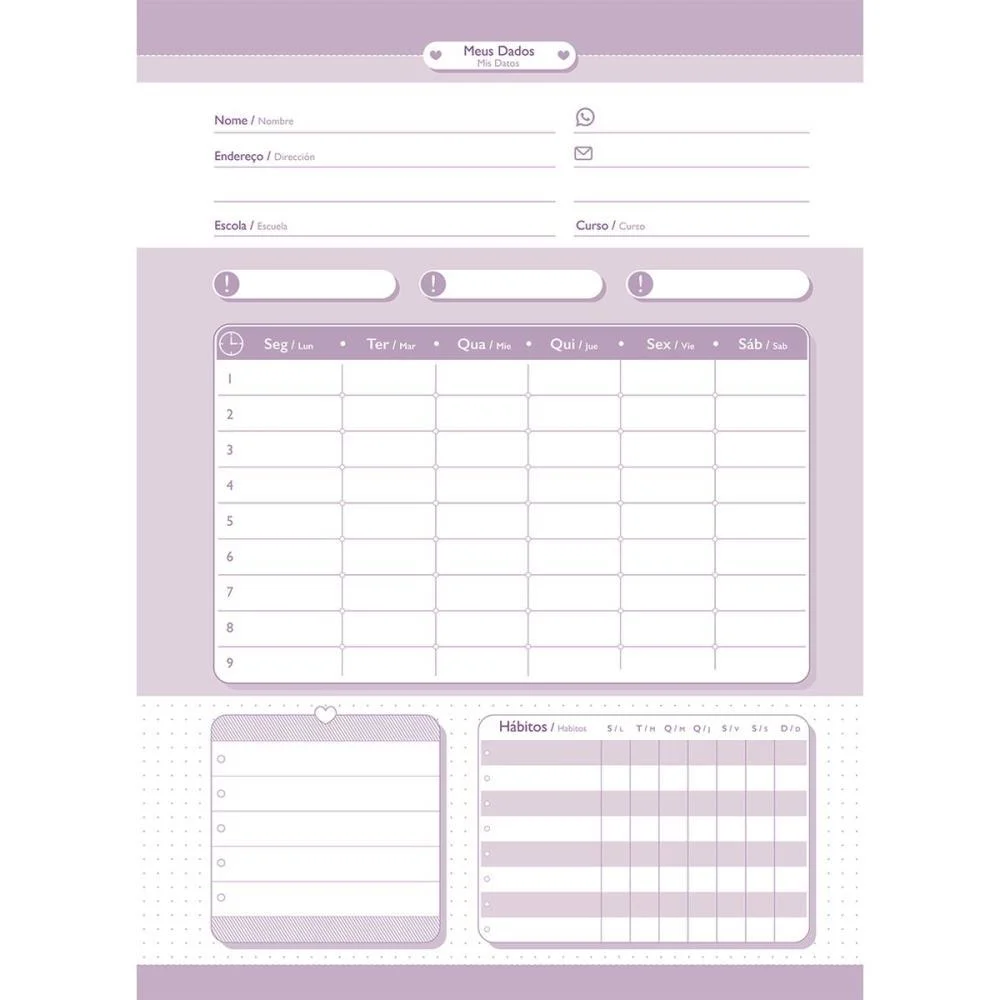 Caderno Espiral Pequeno Capa Dura Sweetness 80Fls. Jandaia (Pct.c/05) - imagem 11