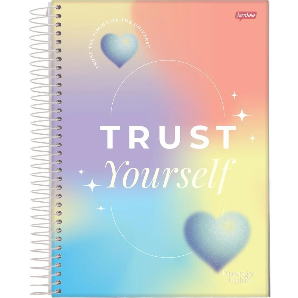 Caderno 10X1 Capa Dura Energy Color 160Fls. Jandaia (Pct.c/04) - imagem 4