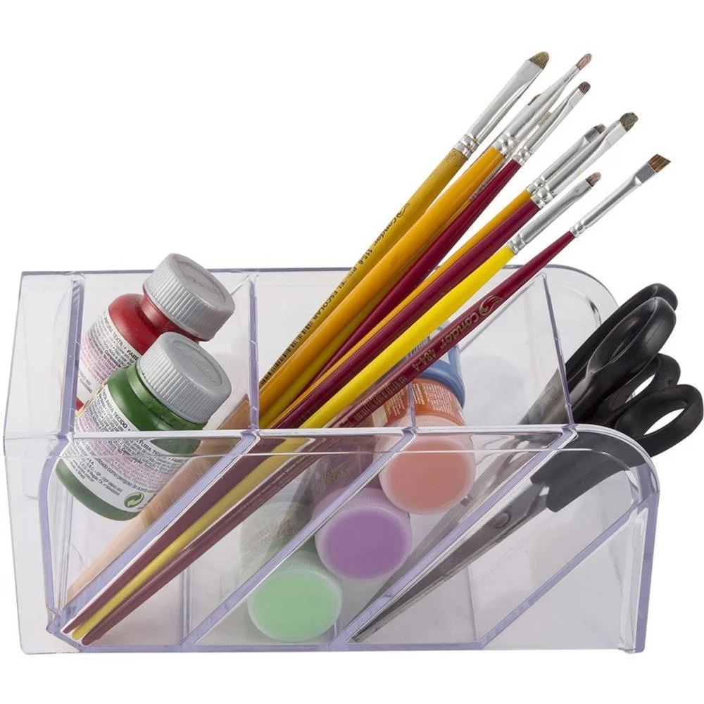 Acessorio Para Mesa Organizador Diagonal Cristal Maxcril - imagem 3