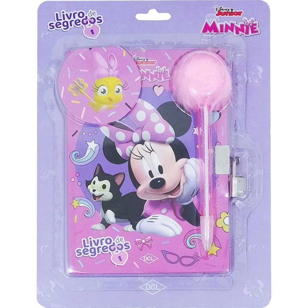 Diario Minnie Livro De Segredos Dcl - imagem 3