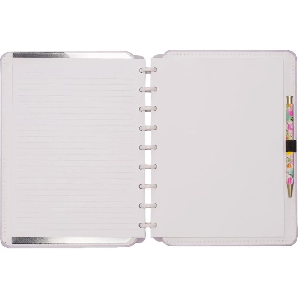 Caderno Inteligente Medio Lilas Pastel 80Fls 190X255Mm Caderno Inteligente - imagem 3