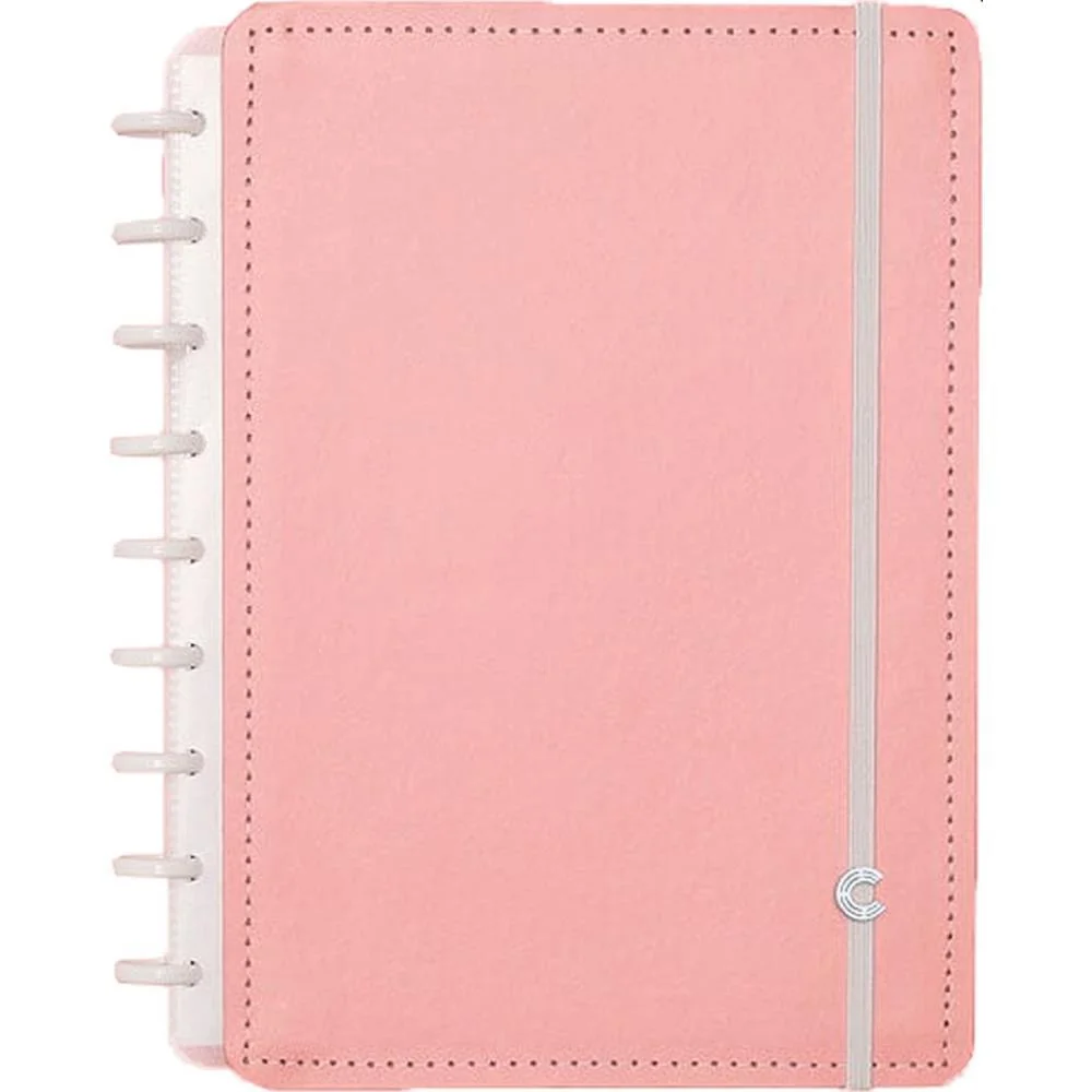 Caderno Inteligente Medio Rose Pastel 80Fls 190X255Mm Caderno Inteligente - imagem 5