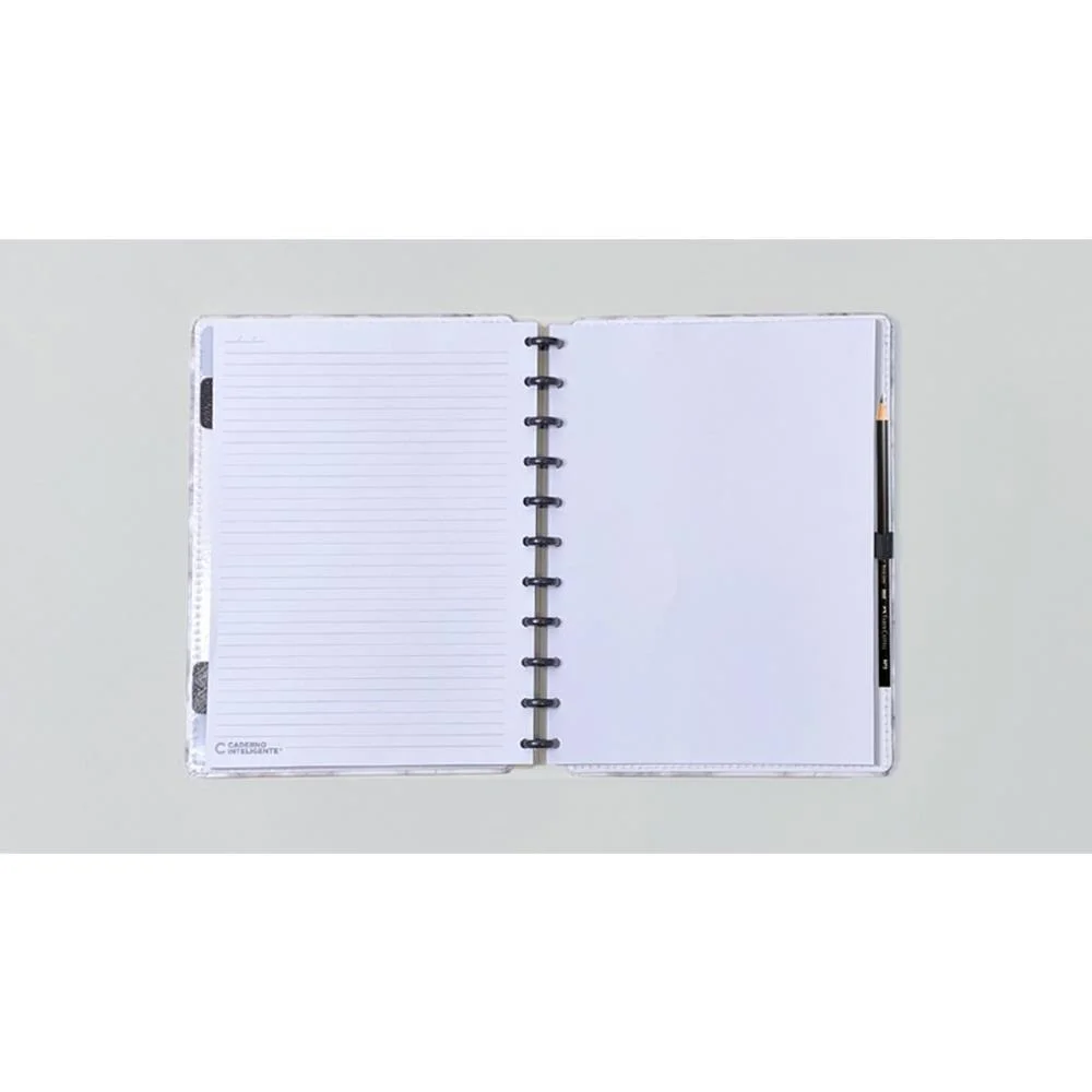 Caderno Inteligente Grande Bianco 80Fls 215X280Mm Caderno Inteligente - imagem 3