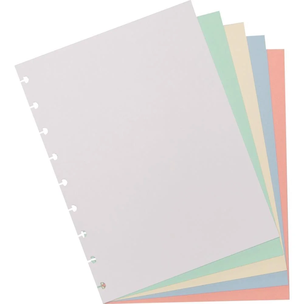 Caderno Inteligente Refil Medio Colorido 80G.50Fls. Caderno Inteligente (Pacote) - imagem 2