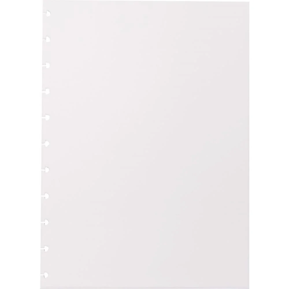 Caderno Inteligente Refil Grande Liso 90G. 50Fls. Caderno Inteligente (Pacote) - imagem 2