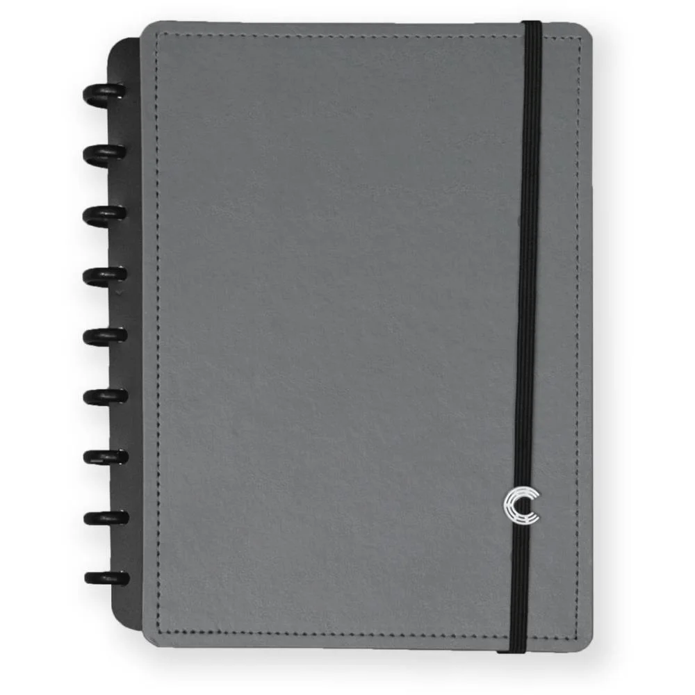 Caderno Inteligente Medio Basic Grey 80Fls 190X255Mm Caderno Inteligente - imagem 2