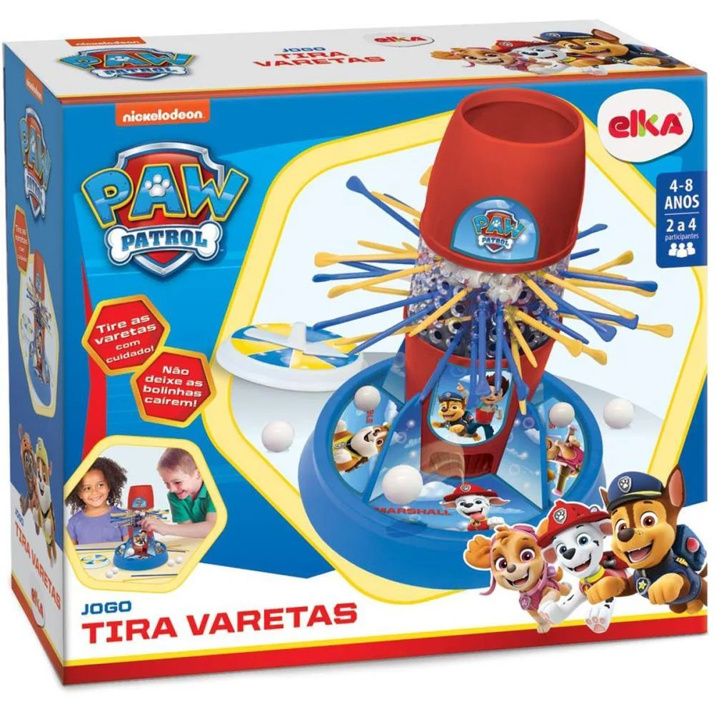 Jogo Diverso Patrulha Canina Tira Varetas Elka - imagem 4